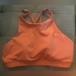 Lululemon bra size 10 brown orange color like new just dosent fit me